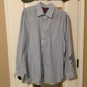 Men’s Dress Shirt Hilfiger Button Down Shirt